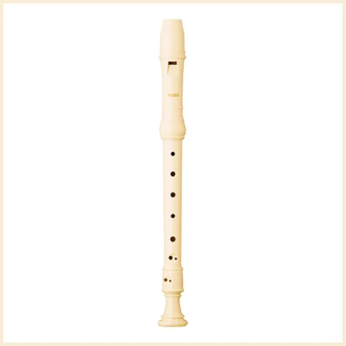 Aulos-soprano-recorder-303b-ivory