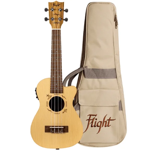 Flight-DUC328-CEQ-SPZEB-Electro-Acoustic-Concert-Ukulele