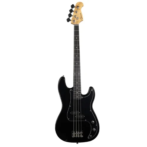 Granada-Electric-Bass-Guitar-Quest-Series-P-Configuration-Black-QPB-100-BK-4