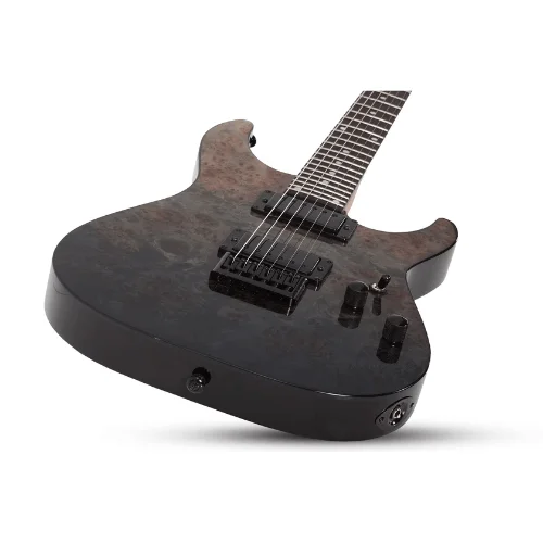 Schecter-C-1-STANDARD-BLACK-FADE-BURST-BURL-4