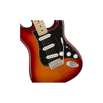 Fender Player Stratocaster Plus Top Aged Cherry Burst HSS | Electric Guitar