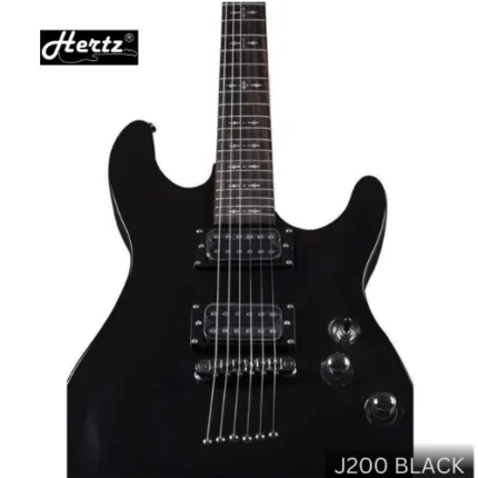 Hertz HZ-J200 Black Electric Guitar