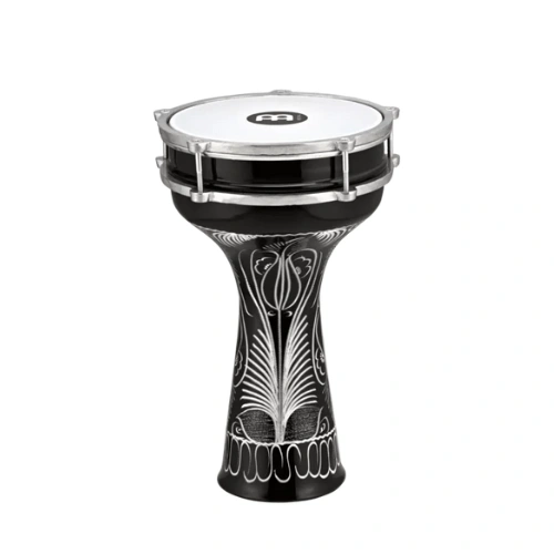 meinl-darbuka-hand-engraved-black-8-inch